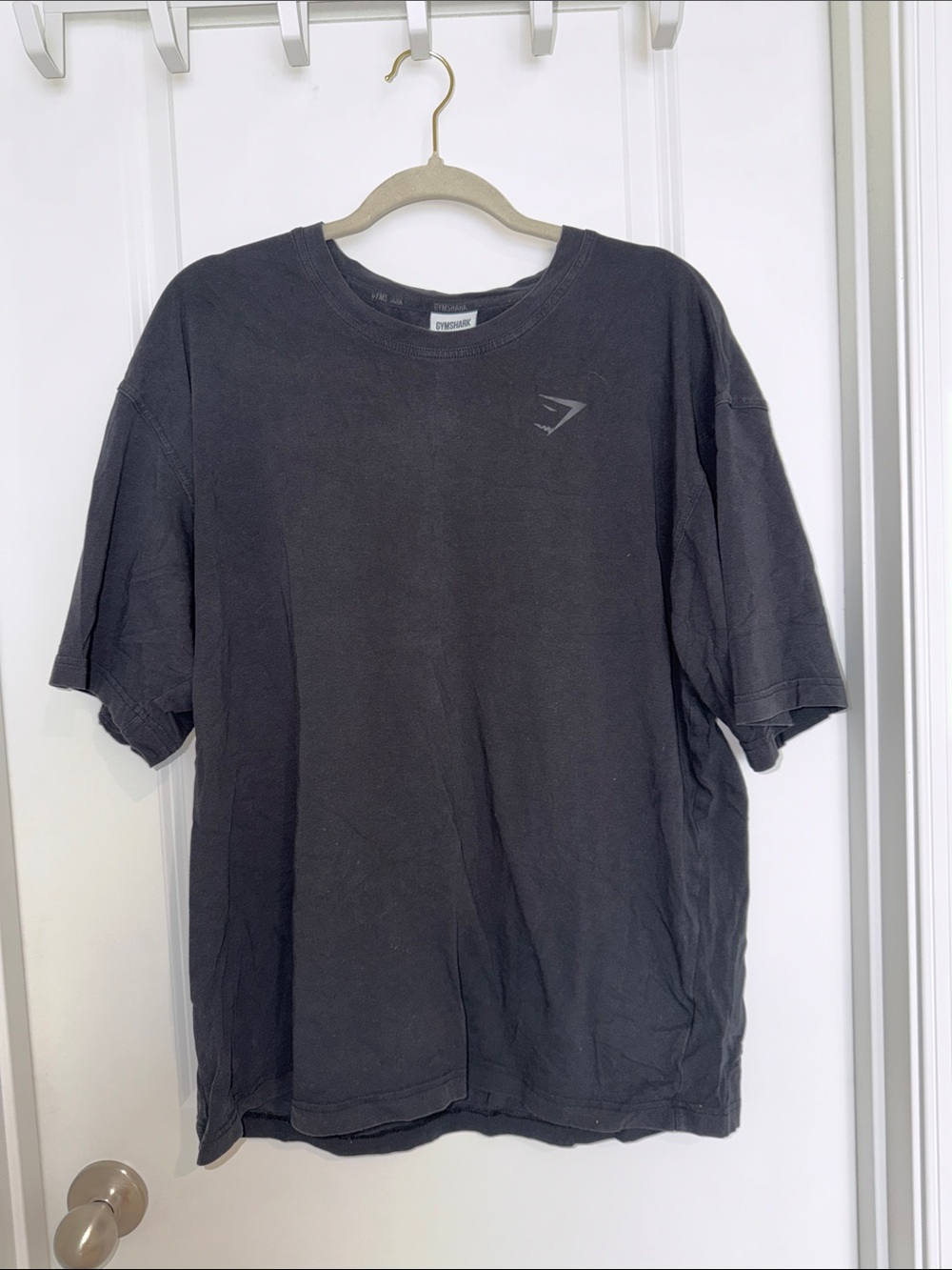 Gymshark Black Short Sleeve Crew Tee